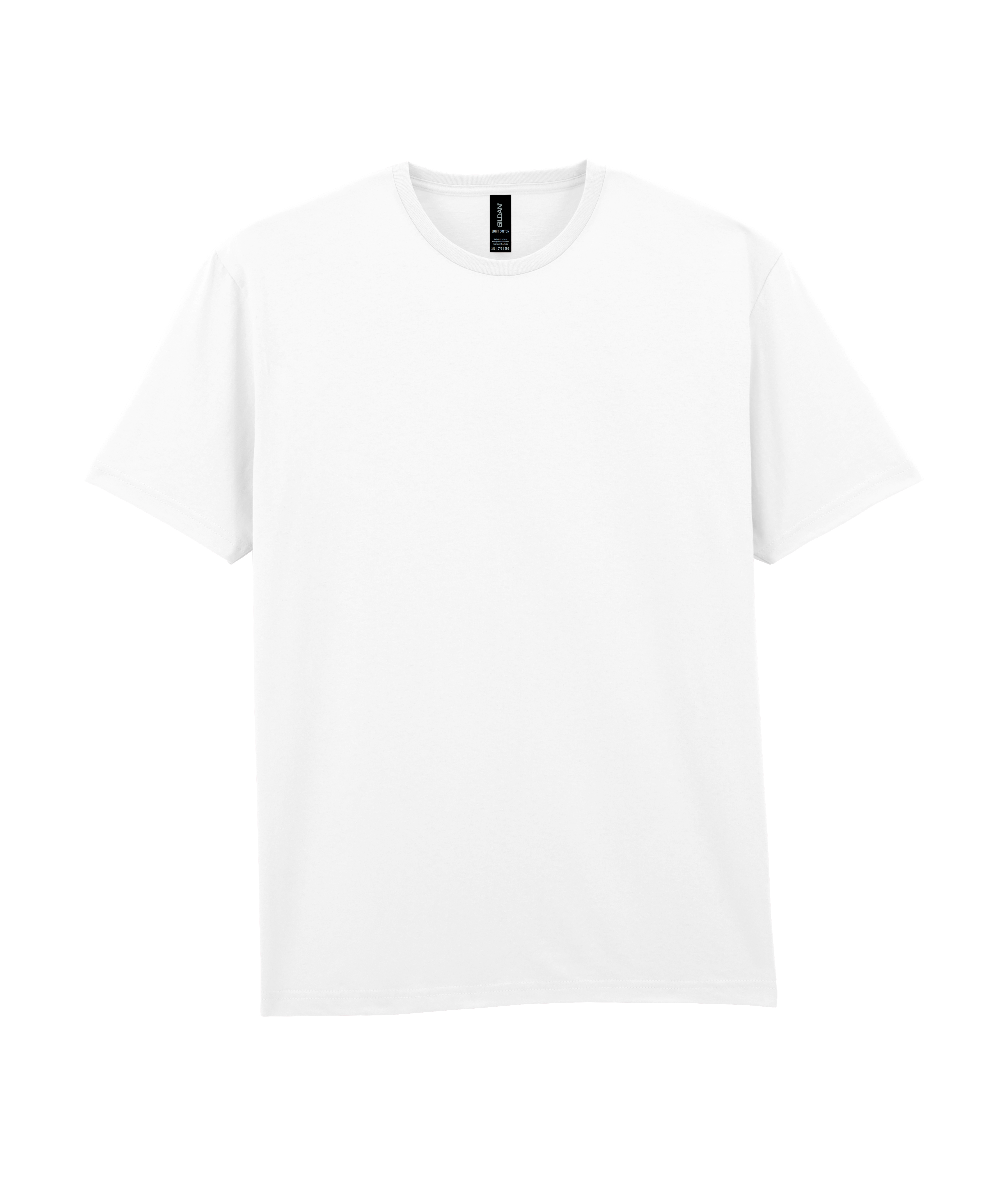 Футболка LIGHT COTTON, БЕЛЫЙ 2XL