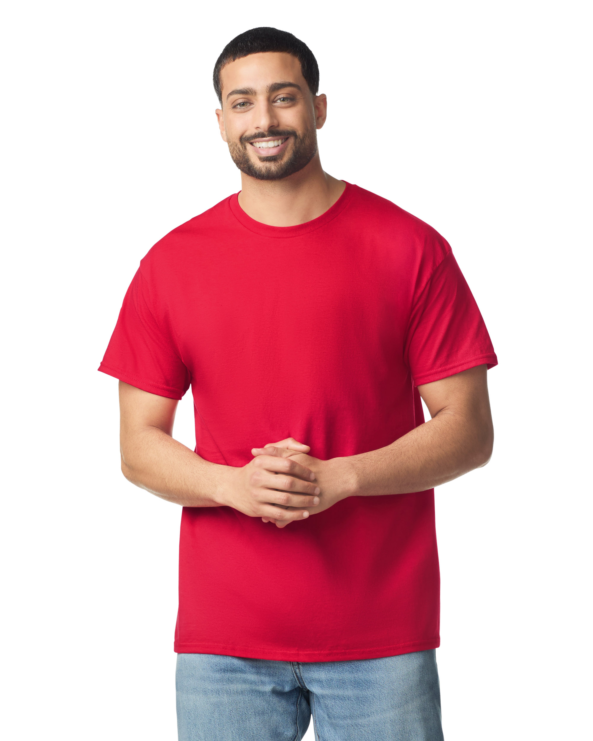 Футболка LIGHT COTTON, КРАСНЫЙ S