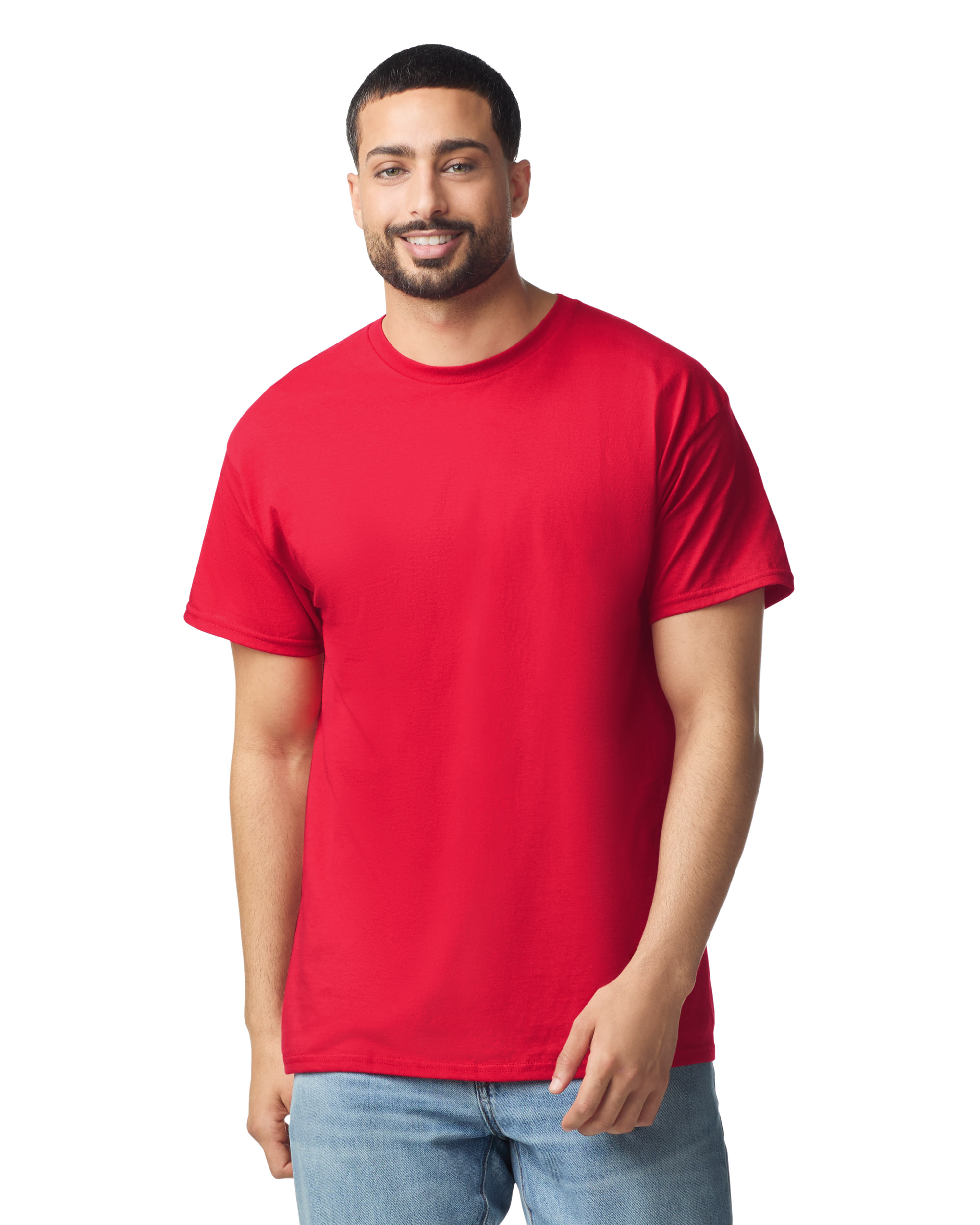 Футболка LIGHT COTTON, КРАСНЫЙ S