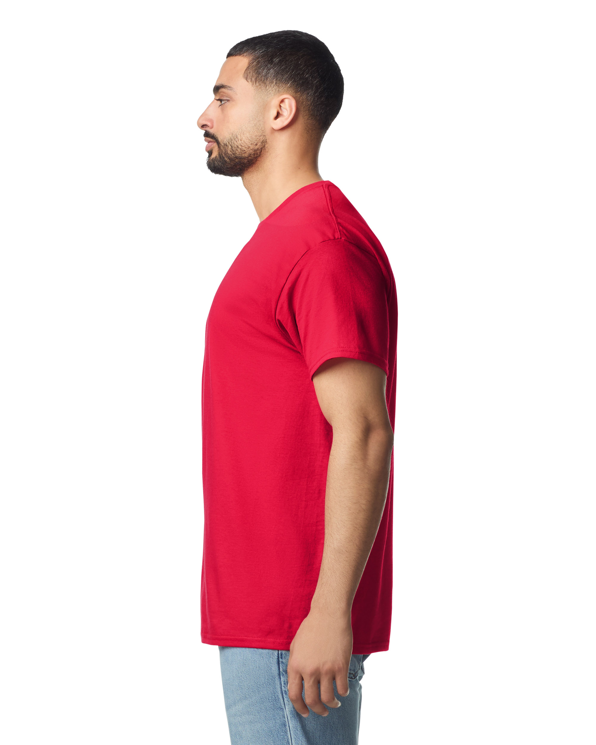 Футболка LIGHT COTTON, КРАСНЫЙ S