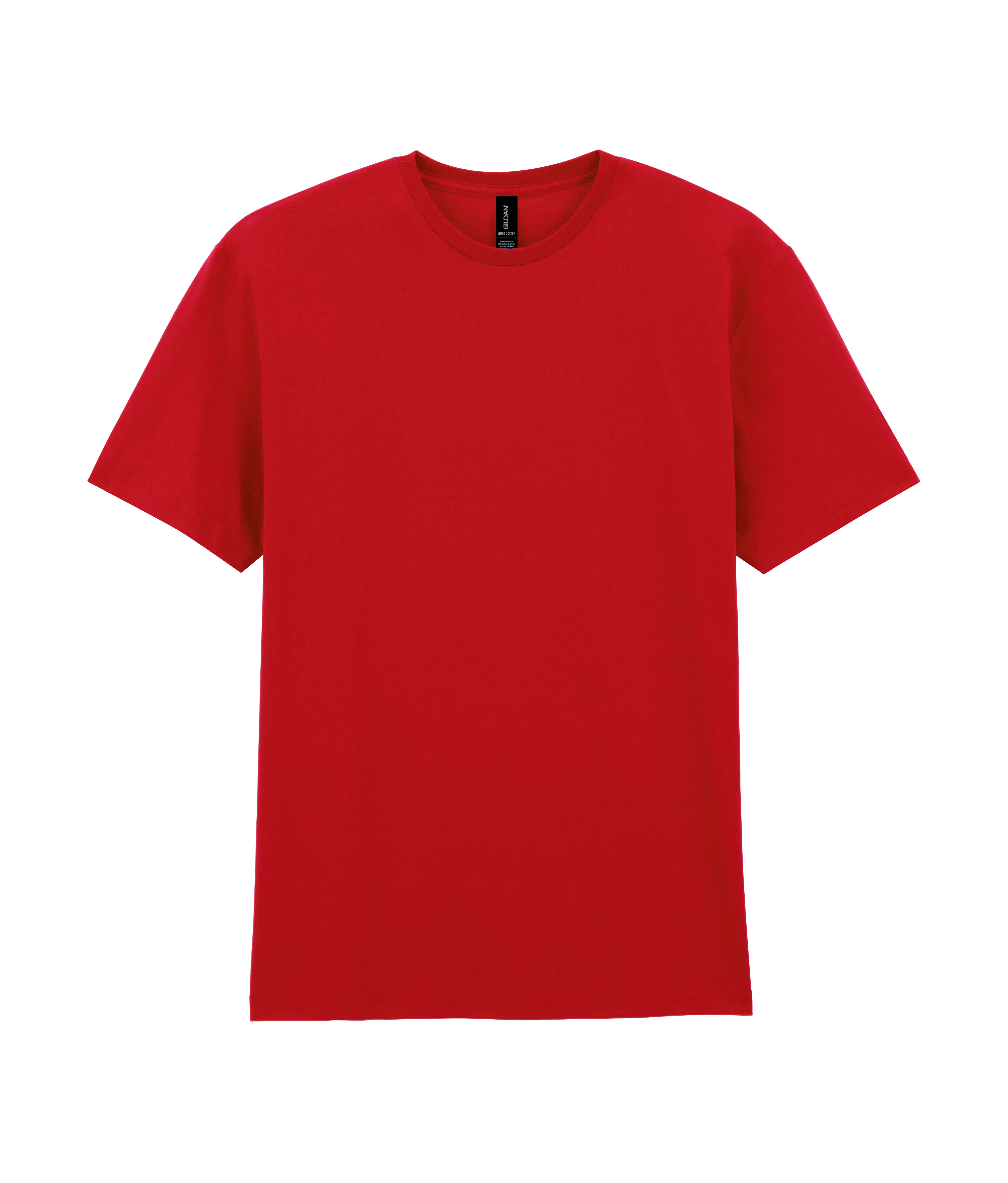 Футболка LIGHT COTTON, КРАСНЫЙ XL