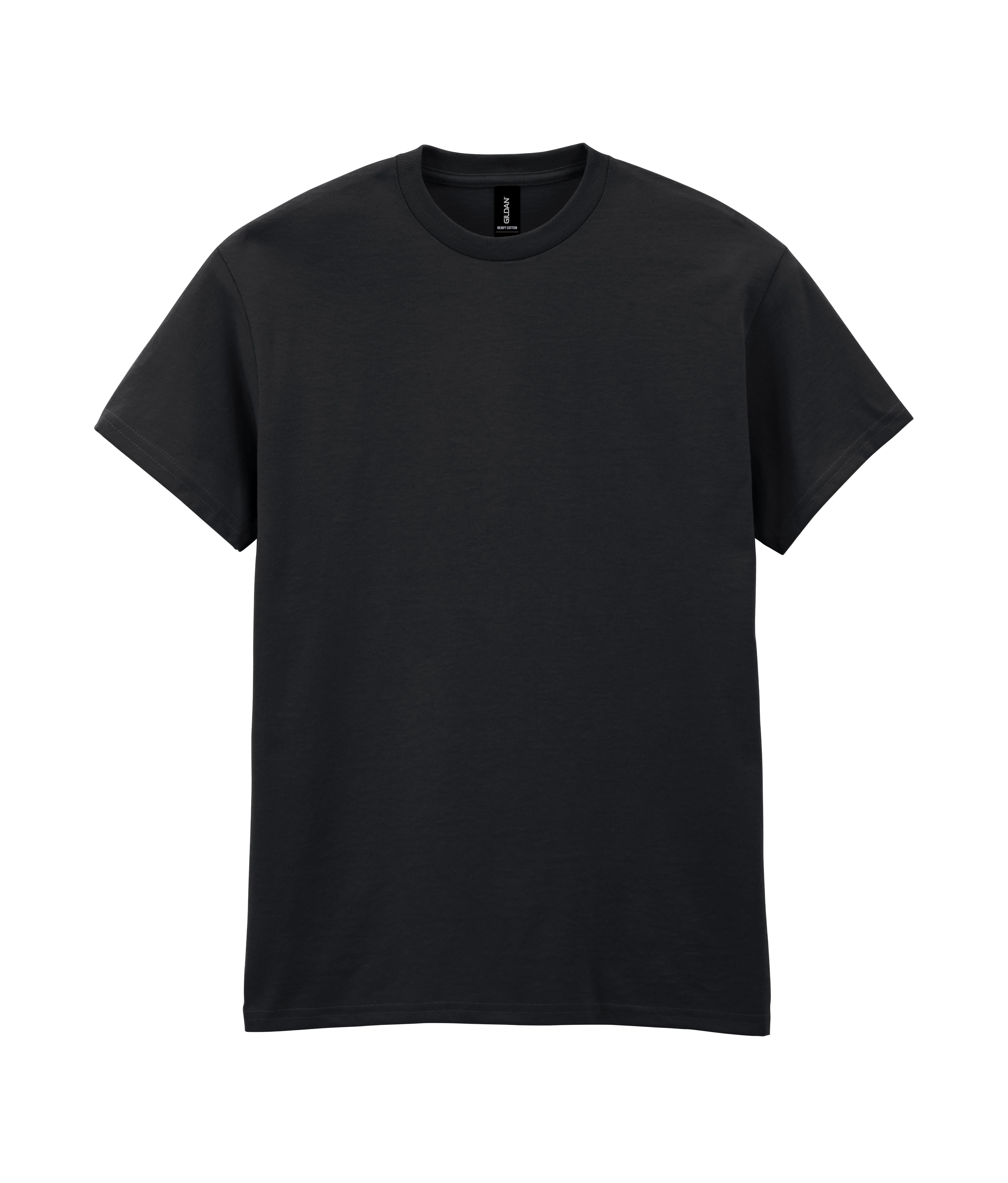 Футболка HEAVY COTTON, ЧЕРНЫЙ 2XL