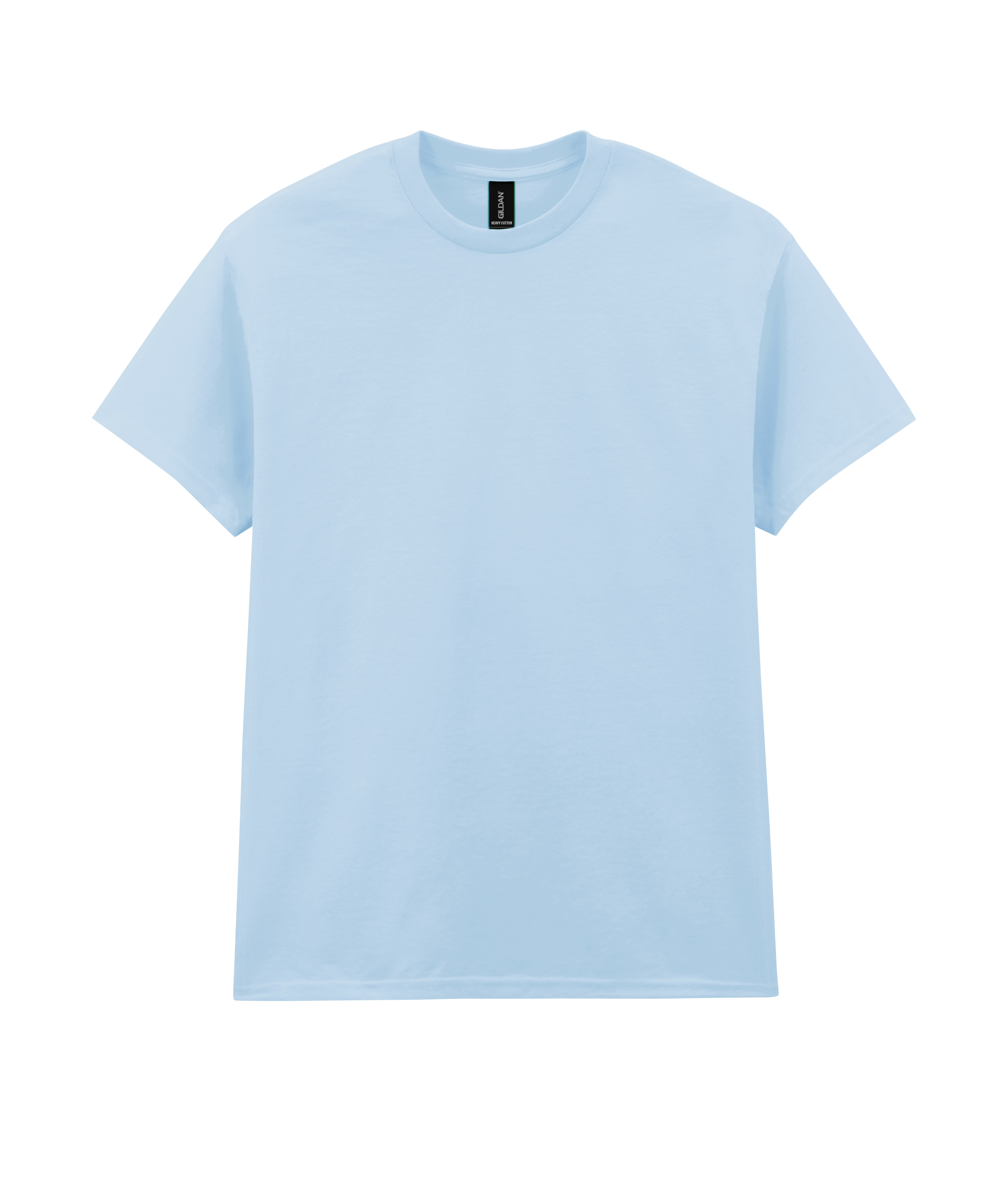 Футболка HEAVY COTTON, СВЕТЛО-ГОЛУБОЙ 2XL
