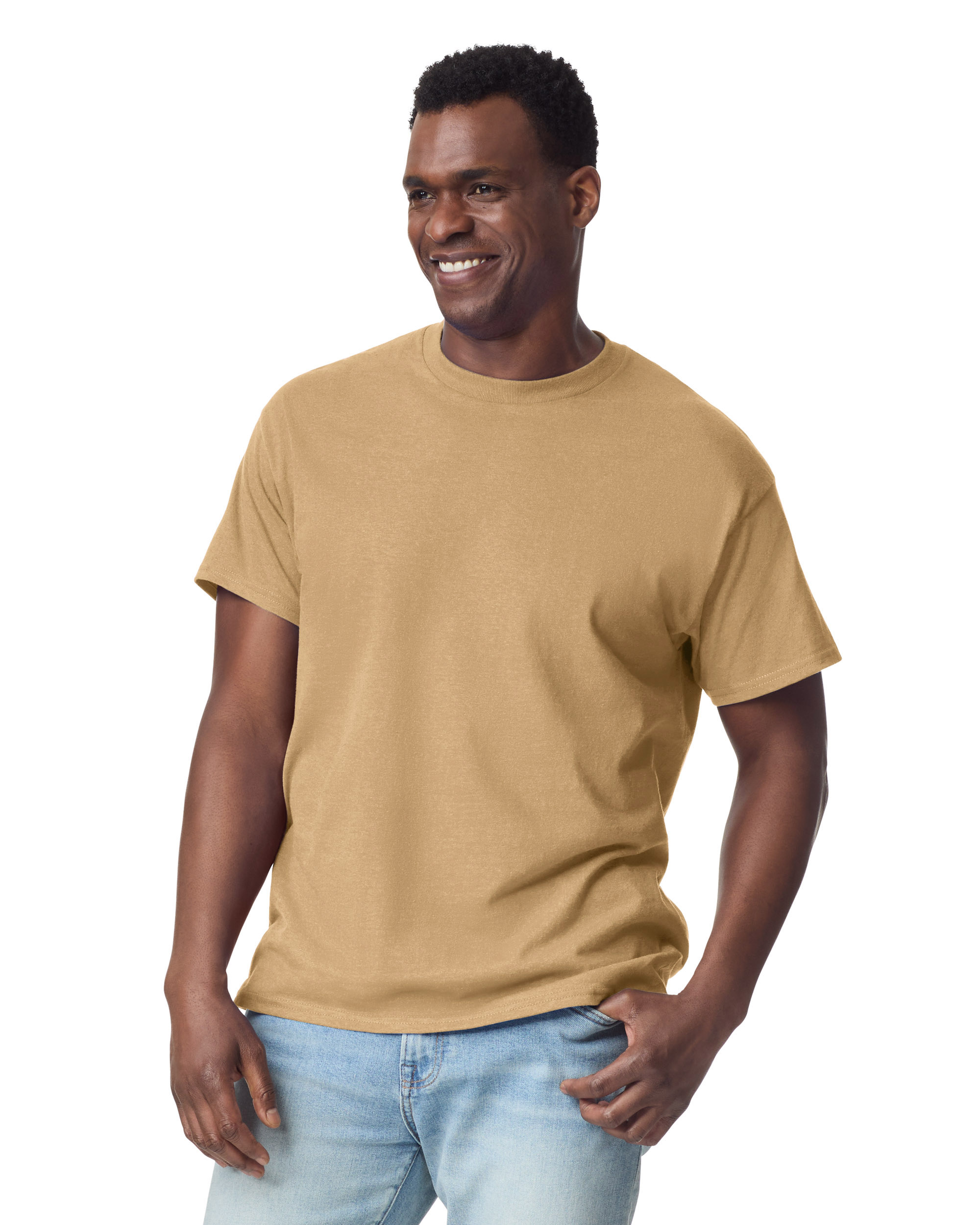 Футболка ULTRA COTTON, БЕЖЕВЫЙ L