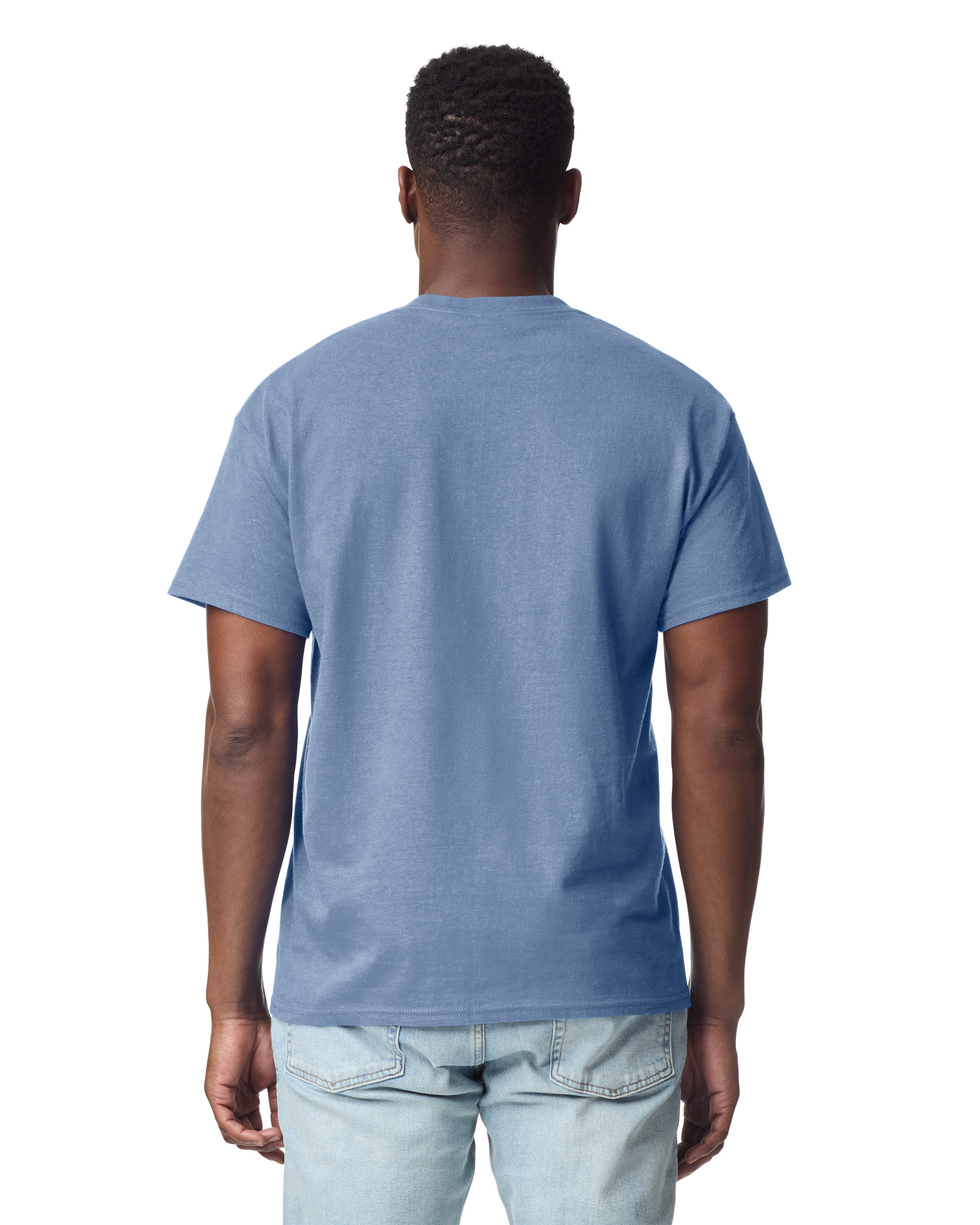 Футболка ULTRA COTTON, СЕРО-ГОЛУБОЙ L