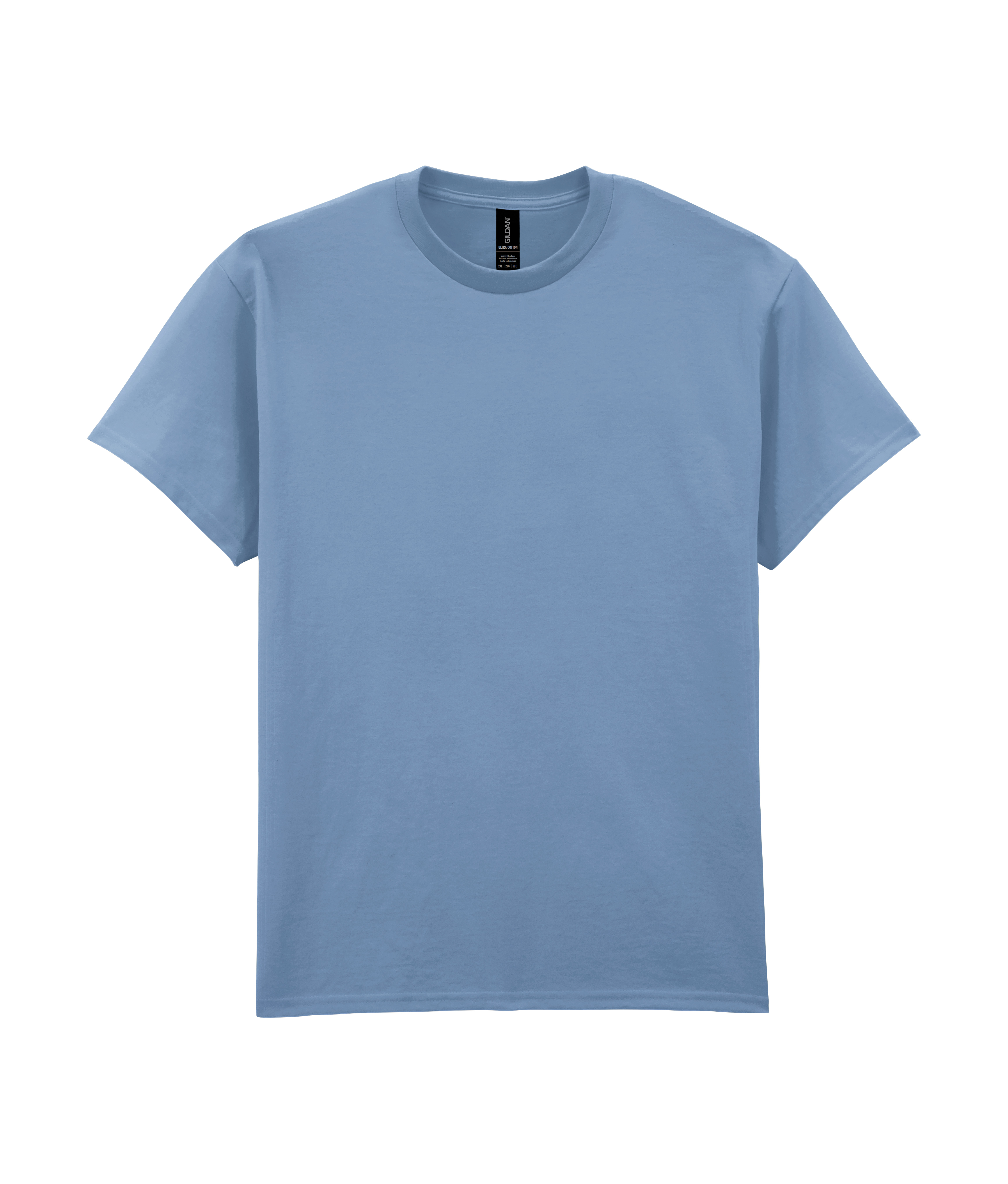 Футболка ULTRA COTTON, СЕРО-ГОЛУБОЙ 3XL