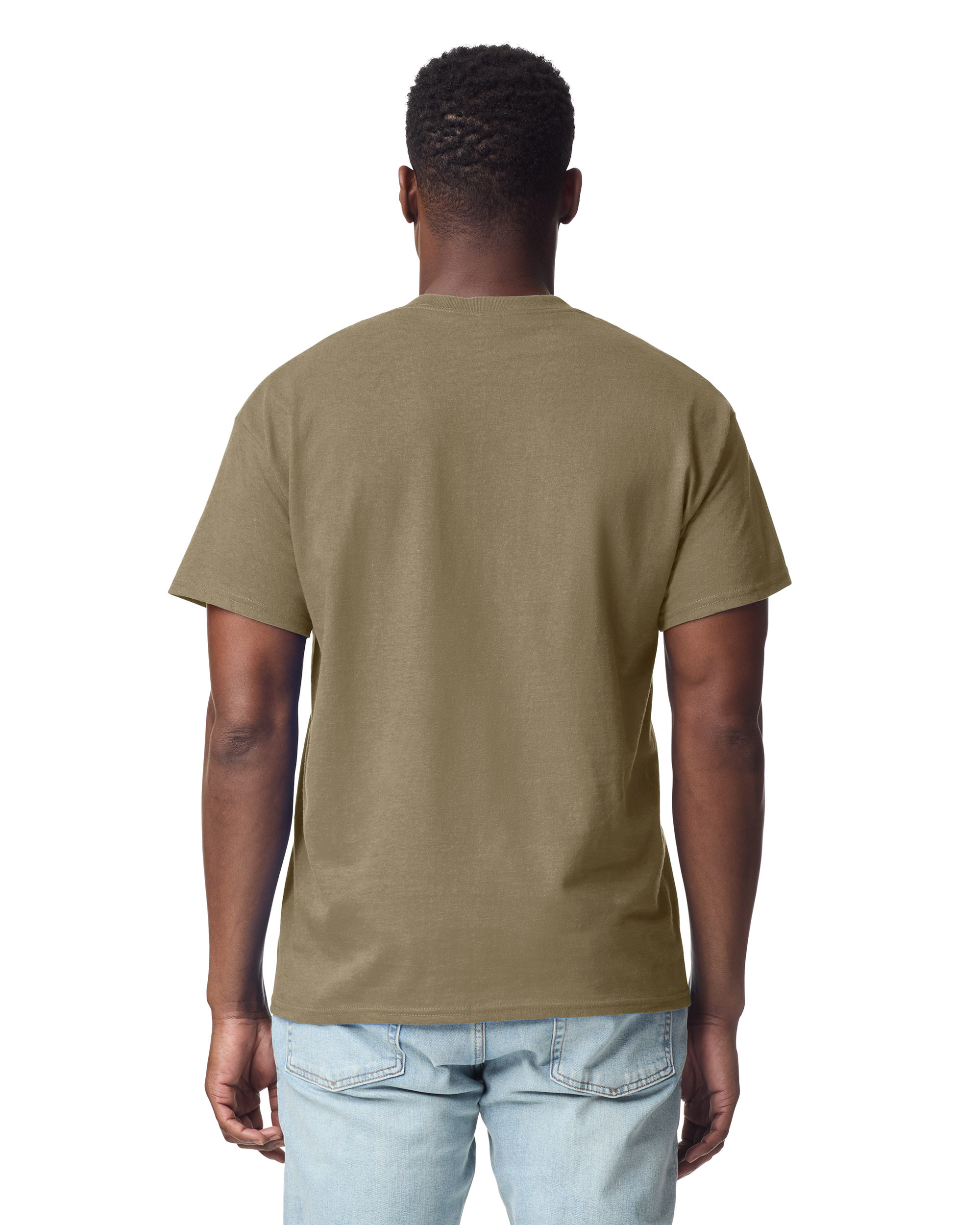 Футболка ULTRA COTTON, СЕРО-БЕЖЕВЫЙ S