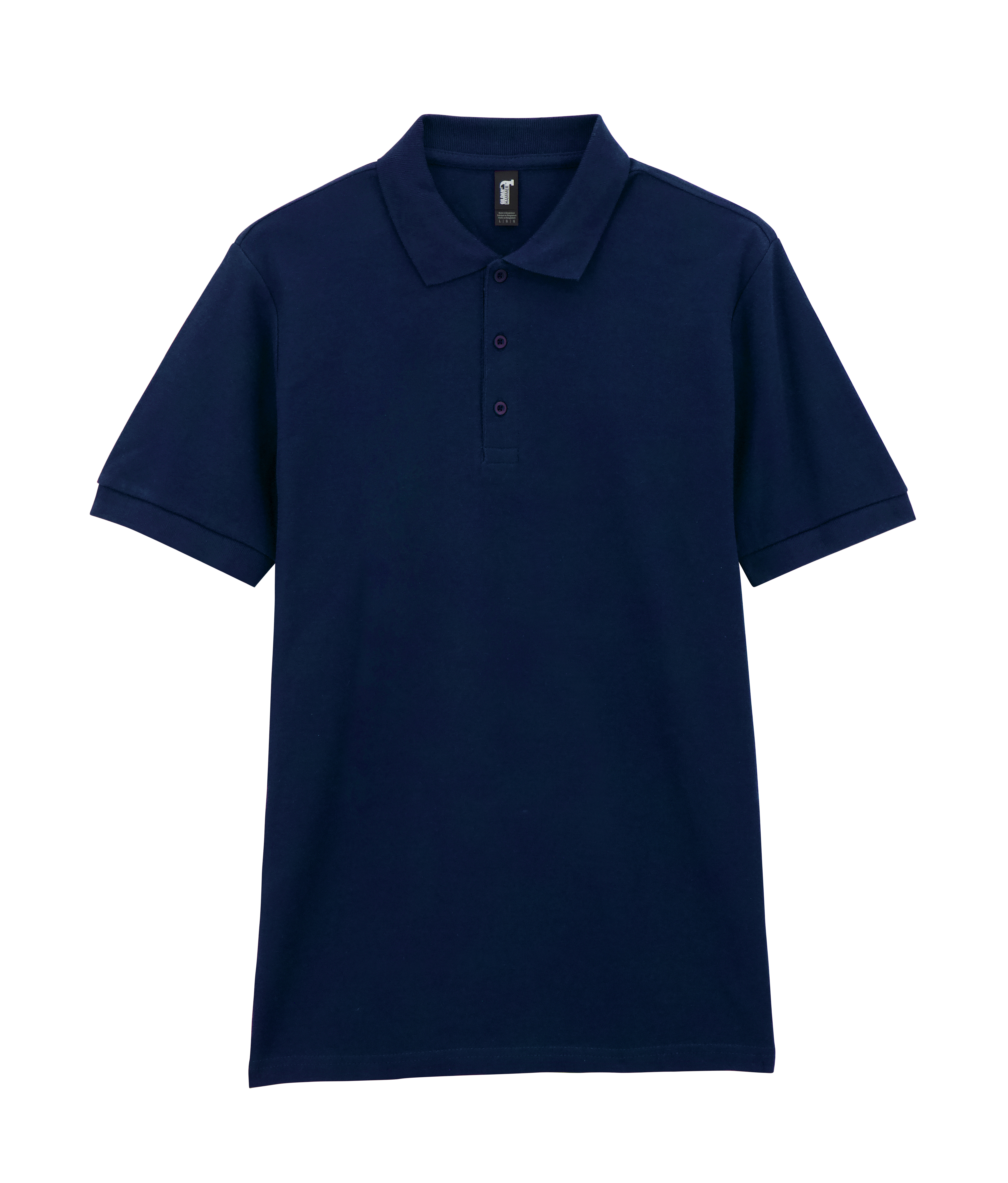 Футболка поло PREMIUM COTTON ADULT DOUBLE PIQUE, МОРСКОЙ СИНИЙ M