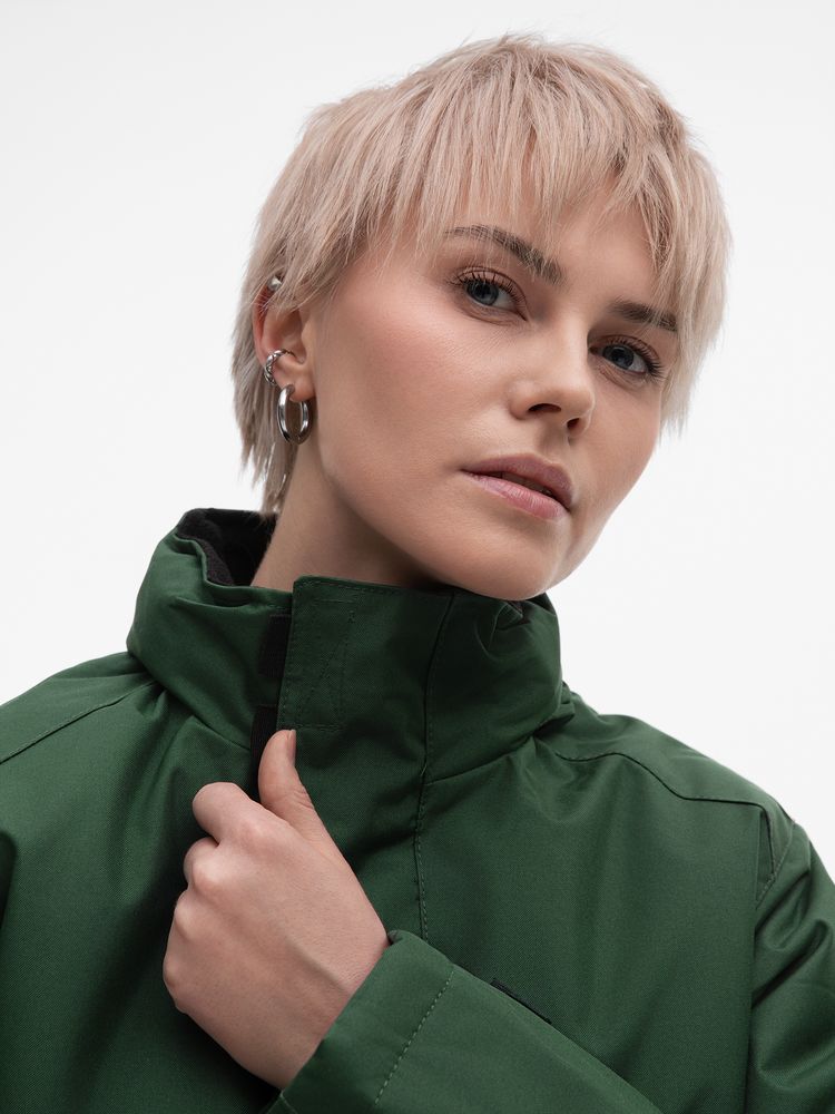 Куртка на стеганой подкладке Robyn, темно-зеленая