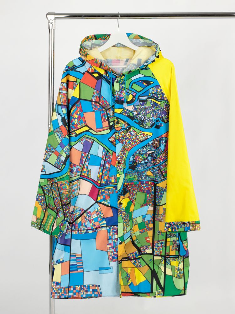 Дождевик классический RainCoat на заказ, разноцветный, единый размер