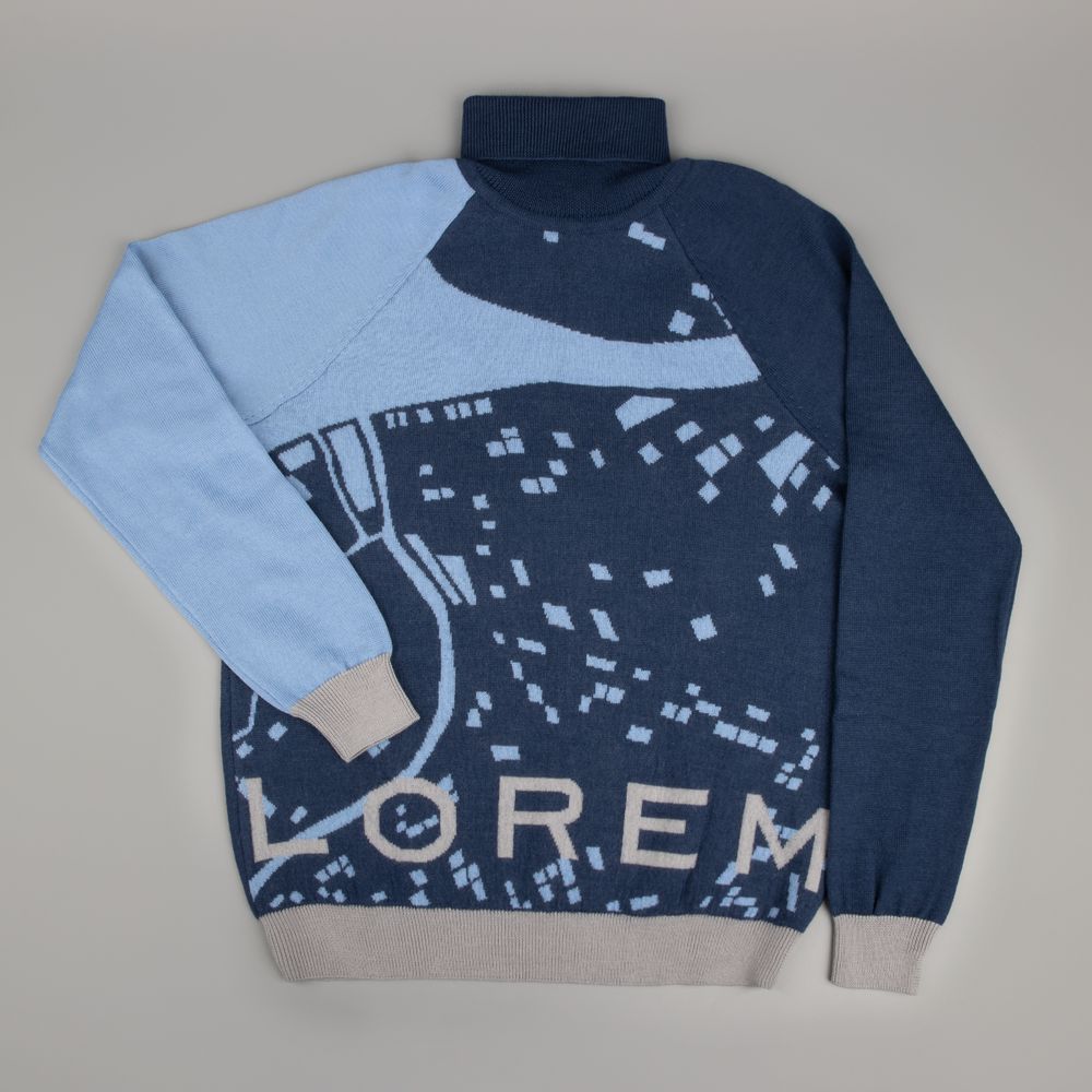 Джемпер на заказ Tricksy Net Reglan, полушерсть