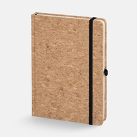 Блокнот Corkfolio, черный