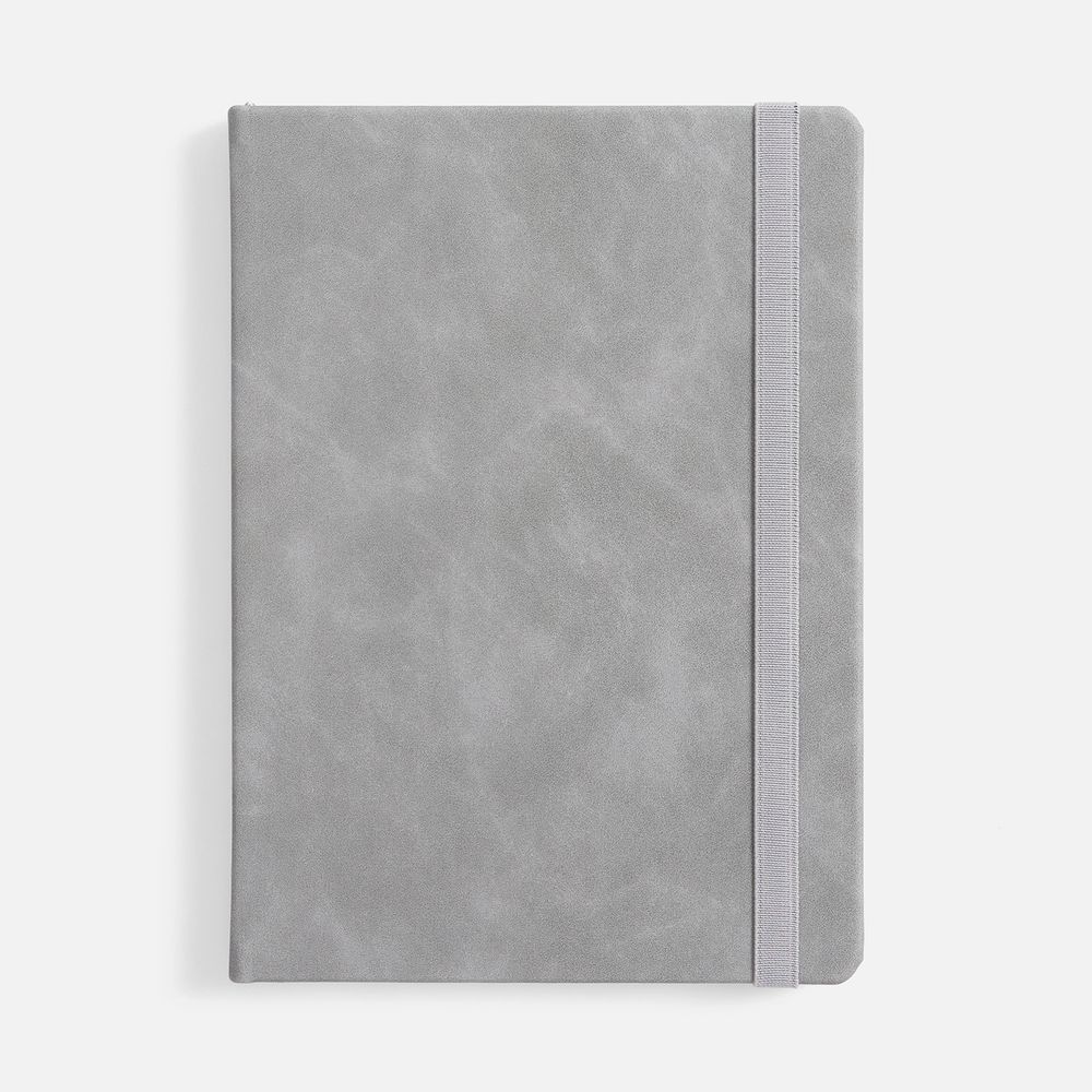 Ежедневник Urban Hard, недатированный, серый