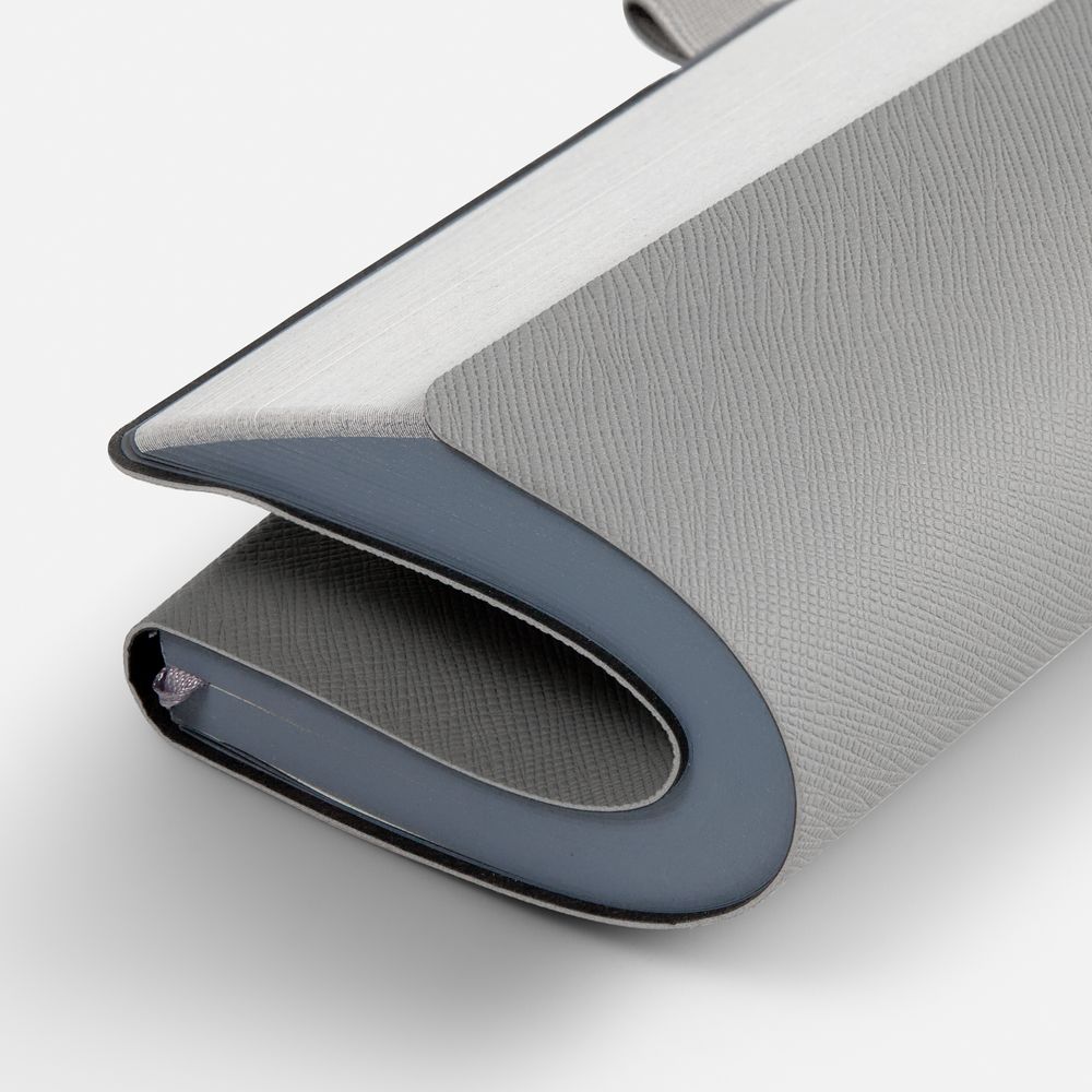Ежедневник Peel Flex, недатированный, серый
