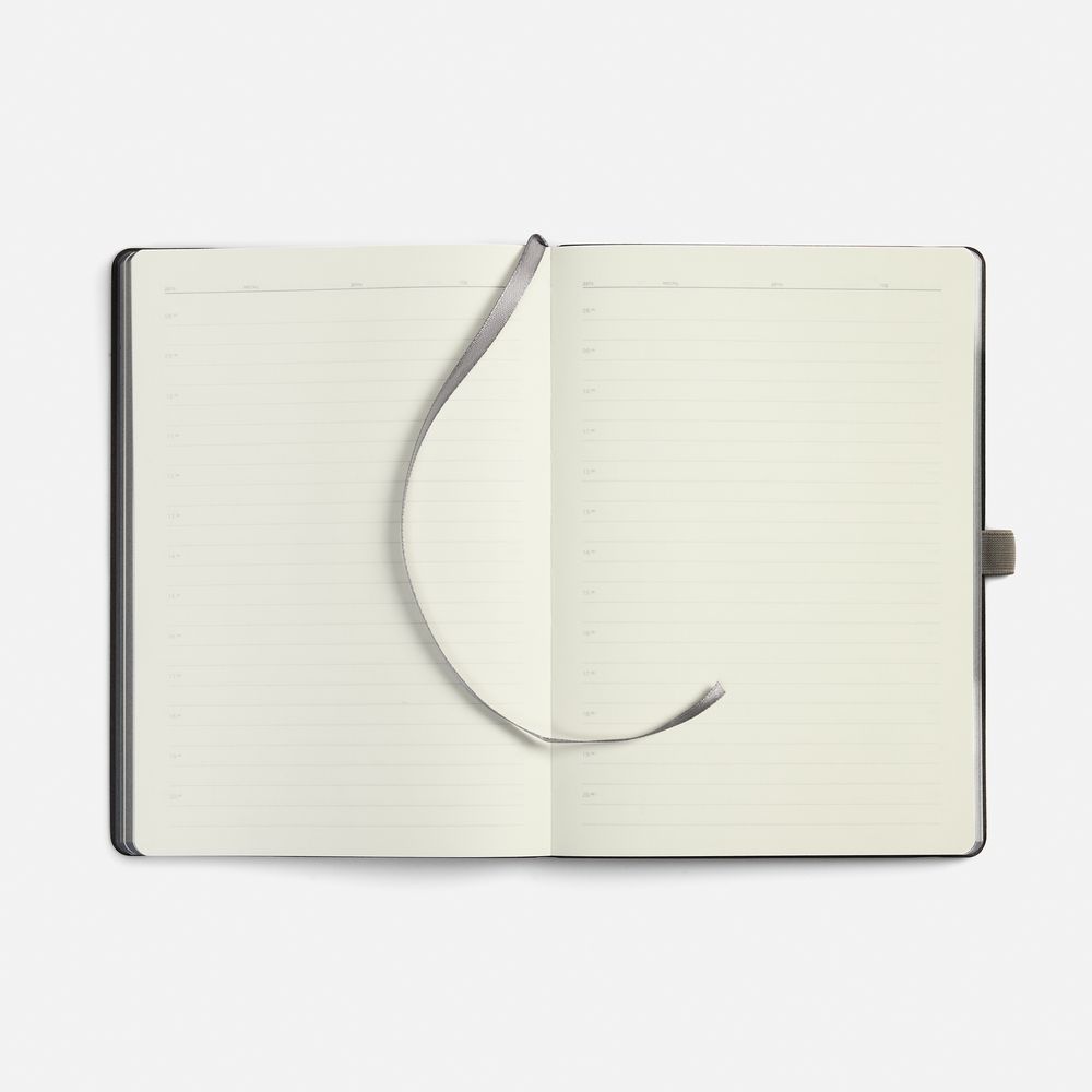 Ежедневник Peel Flex, недатированный, серый
