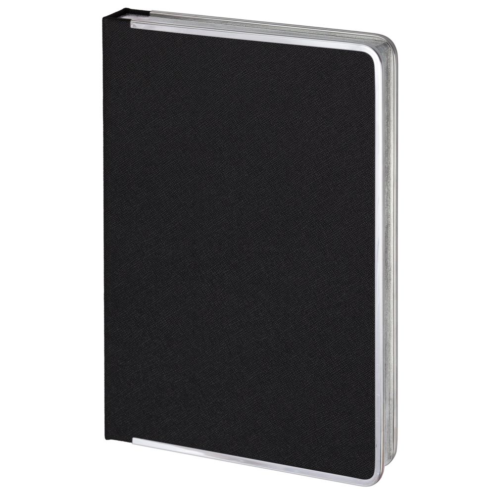Ежедневник Frame Metal, недатированный, черный