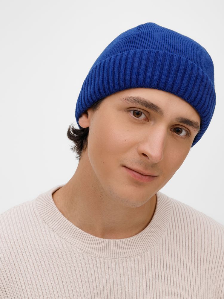 Шапка ComFleece, темно-синяя (кобальт)