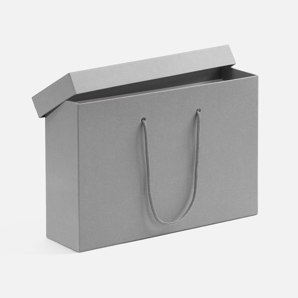 Коробка Handgrip, горизонтальная, серая