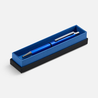 Ручка шариковая Arvent Glossy в футляре, синяя