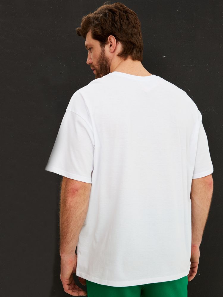 Футболка Oversize Premium, белая