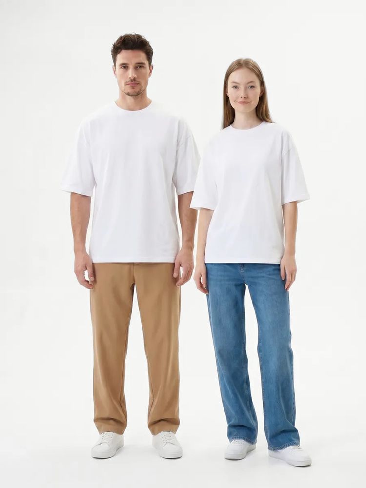 Футболка Oversize Premium 210, белая