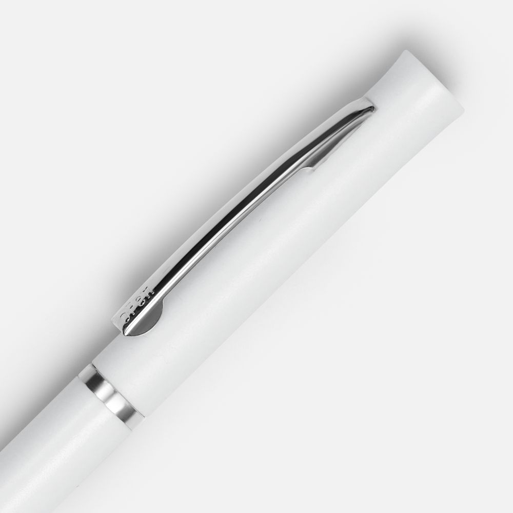 Ручка шариковая Euro Chrome, белая
