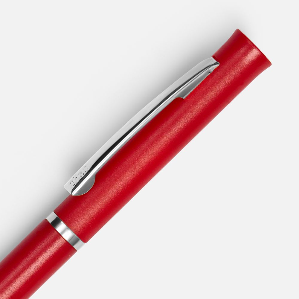 Ручка шариковая Euro Chrome, красная