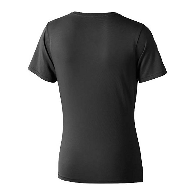 Нанаймо женская футболка с коротким рукавом, антрацит