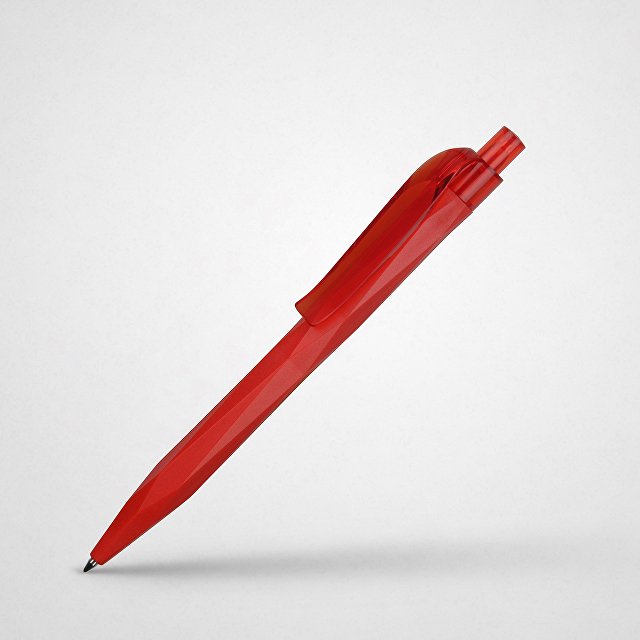 Ручка шариковая Prodir QS 20 PMT, красный