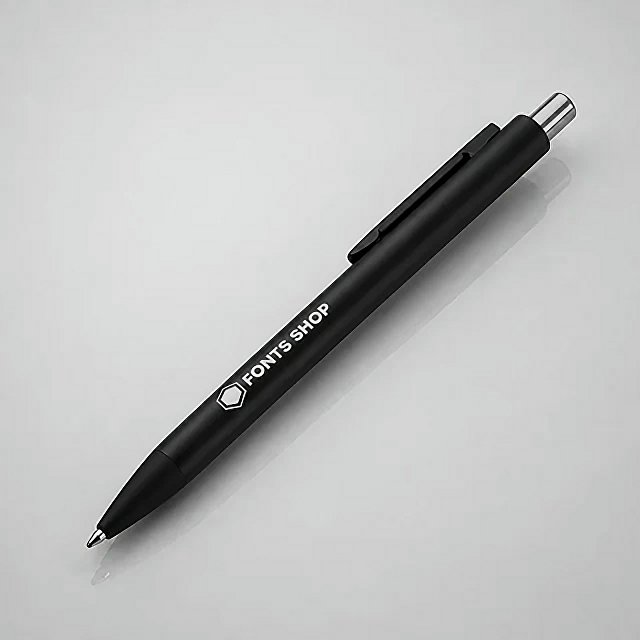 Ручка металлическая шариковая «Blaze» с цветным зеркальным слоем, черный/серебристый