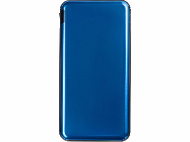 Внешний аккумулятор «Forge» v.2 металл,  10000mah, синий
