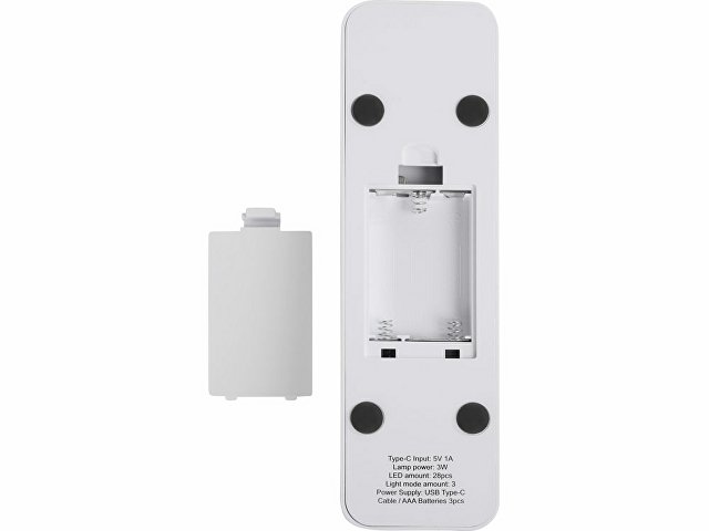 Складная настольная LED лампа "Stack N", 3 Вт, белый