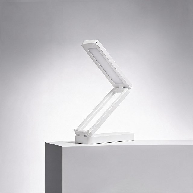 Складная настольная LED лампа "Stack N", 3 Вт, белый