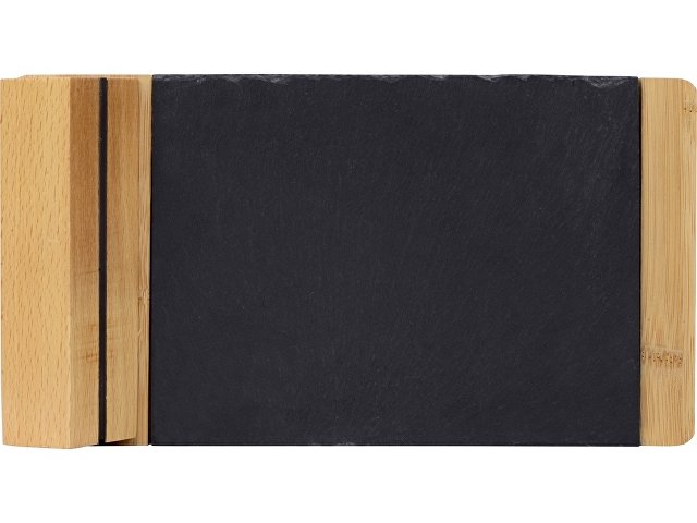 Набор для сыра из сланцевой доски и ножей Bamboo collection "Taleggio" (Р)