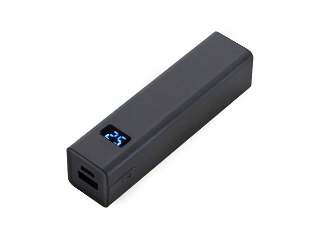 Внешний аккумулятор «Rail», 5000 mAh, черный