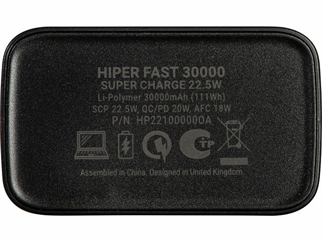 Портативный внешний аккумулятор FAST 30000 Black (P)