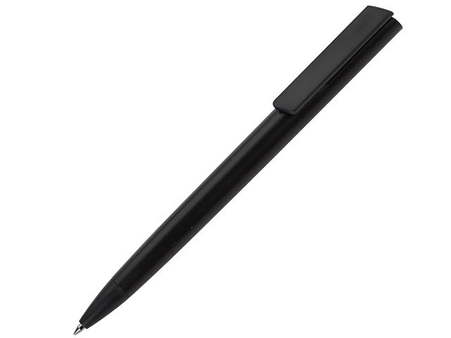 Ручка пластиковая шариковая "Taper Solid", матовый черный