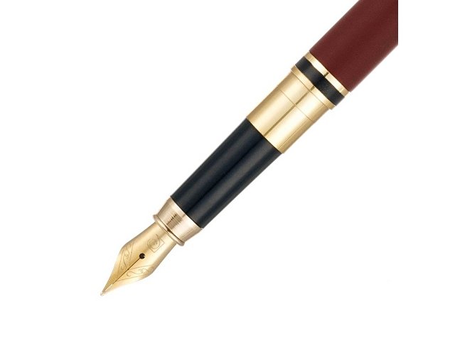 Ручка 2 в 1 шариковая и перьевая Pierre Cardin коллекция «2 в 1 | COMBI PEN». Корпус - латунь. Материал клипа - сталь. Цвет - терракотовый. Упаковка Е