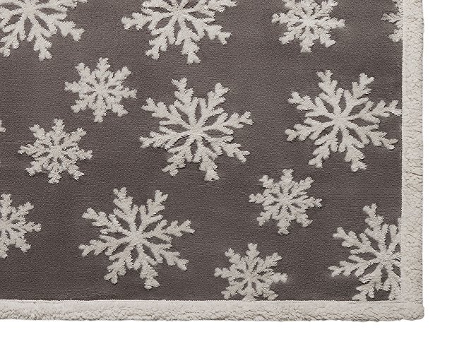 Плед Snowflake новогодний