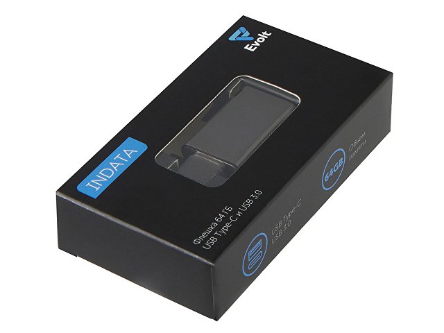 Флешка 64 ГБ USB Type-C 3.0 «Индата»