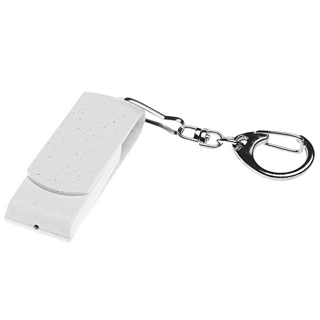 Флешка USB 2.0 Варуна на 8 ГБ, крапчатый белый