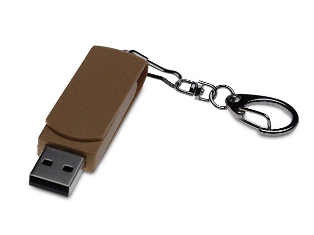 Флешка USB 2.0 Варуна на 8 ГБ, коричневый
