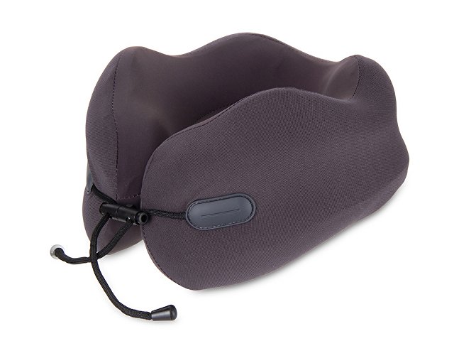 Подушка для путешествий с эффектом памяти Memo "Pillow PRO" M/L Basque Black