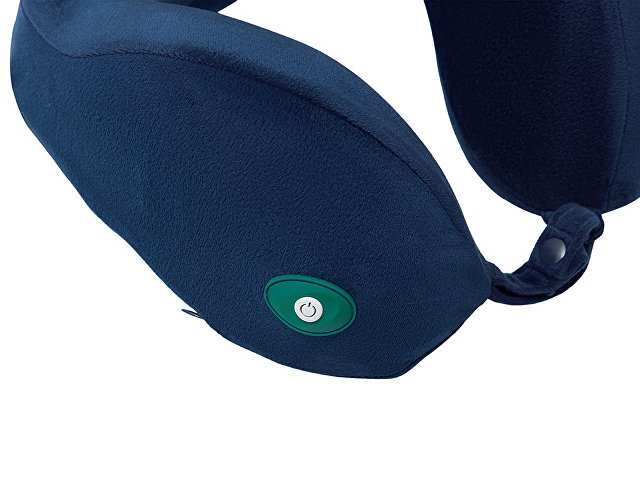 Подушка для путешествий массажная Travel Blue Massage Tranquility Pillow (217), цвет темно-синий