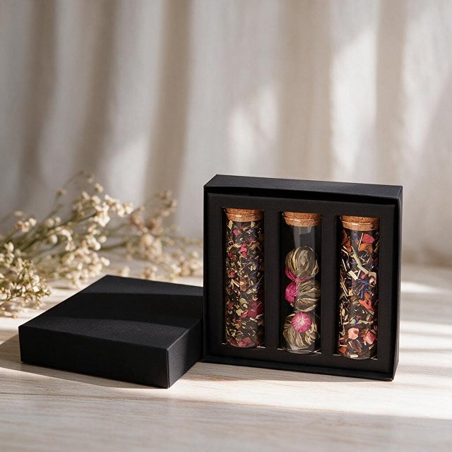 Подарочный набор чая в колбах "Floros"