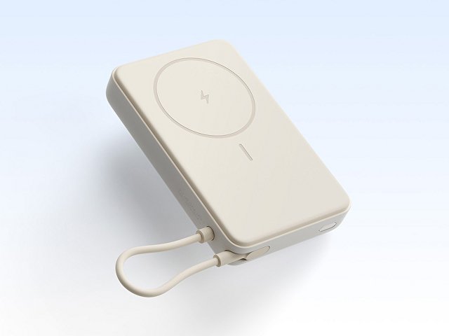 Внешний аккумулятор Xiaomi Magnetic Power Bank 10000 with Built-in Stand Beige