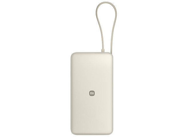 Внешний аккумулятор со встроенным кабелем Xiaomi 67W Power Bank 20000 (Integrated Cable) Tan