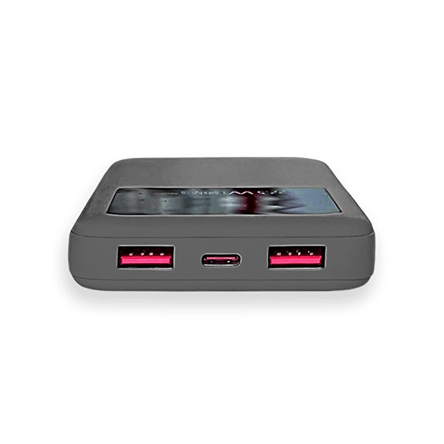 Внешний аккумулятор Kris soft touch, 10000mAh (Серый)