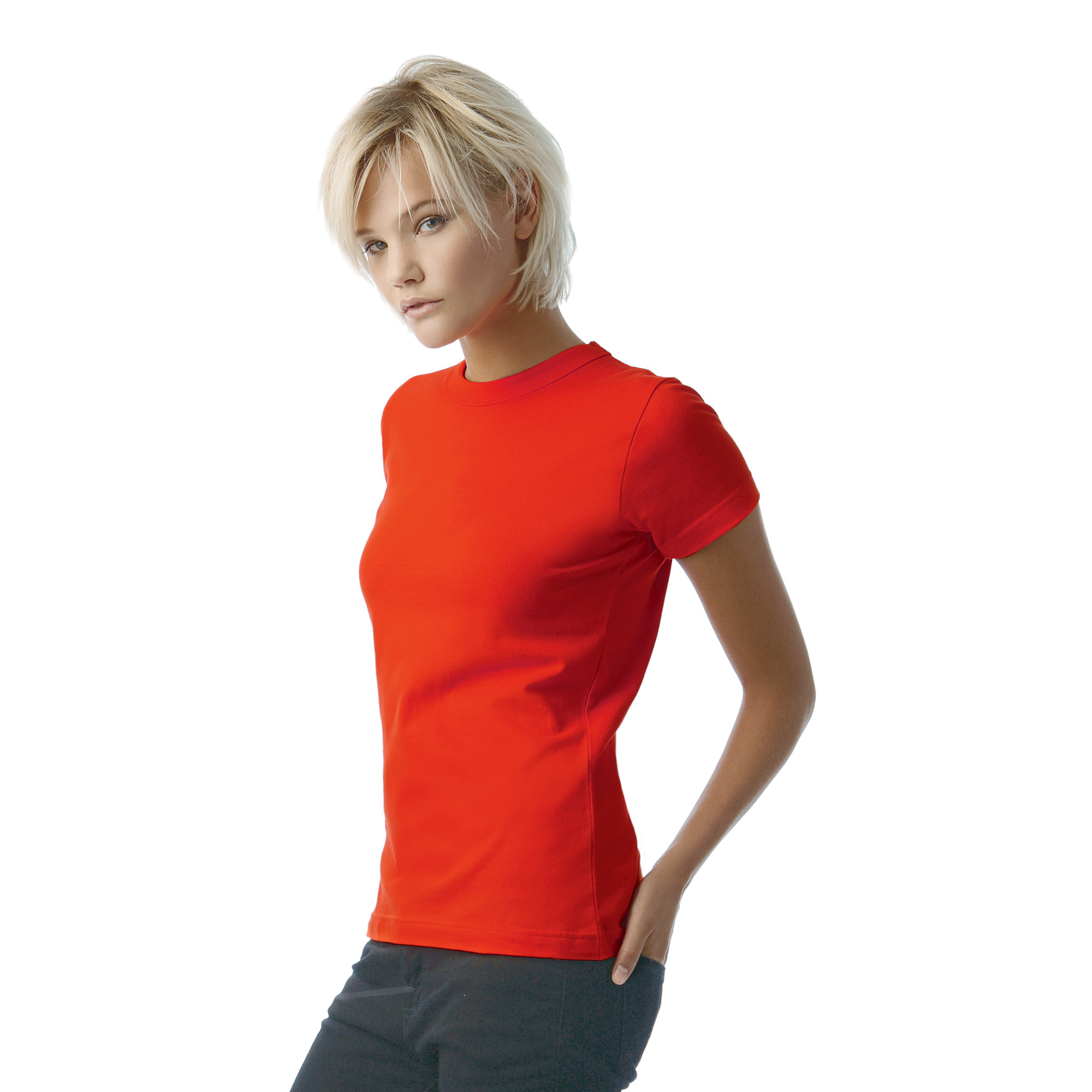 Футболка женская Exact 190/women, красный, S