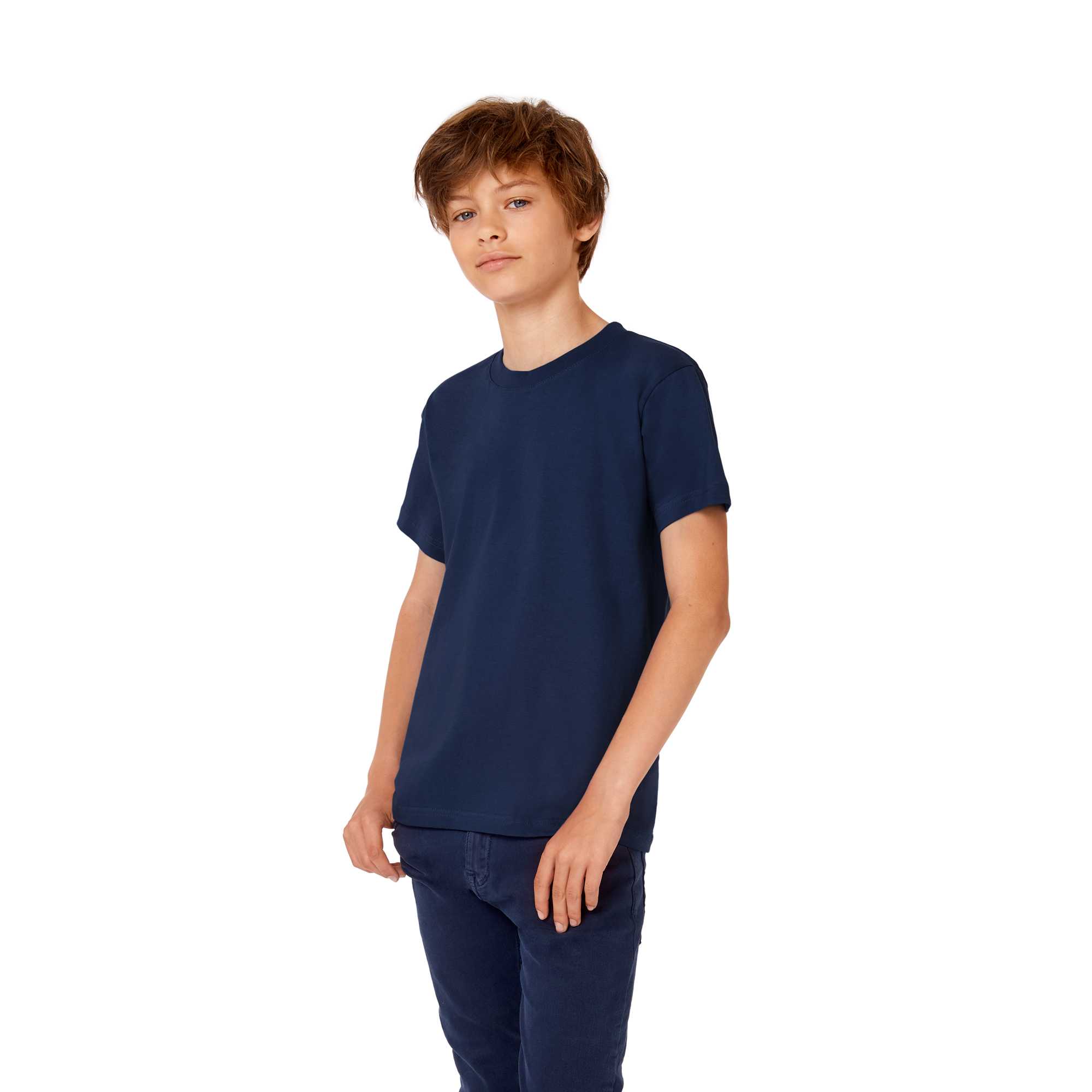 Футболка детская Exact 150/kids, темно-синий, 5/6